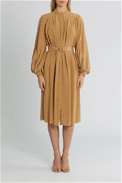 Acler Dawson Dress Balloon Sleeves