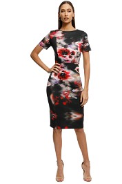 Alexia-Admor-Scuba-Midi-Sheath-Dress-Abstract-Front