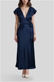 Bec and Bridge The Dreamer Wrap Dress Ink