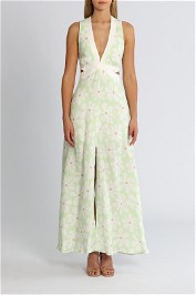 By Johnny Fleur Tie Back Midi Dress