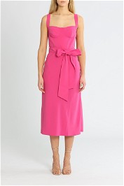 By Johnny Ora Midi Dress bow