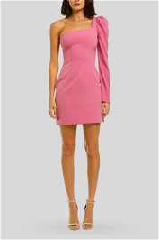 By-Johnny-Shell-Sleeve-Mini-Pink-Front