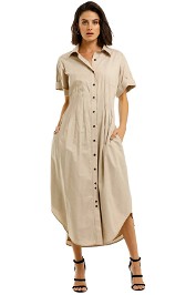 C&M-Camilla-And-Marc-London-Shirt-Dress-Buff-Front