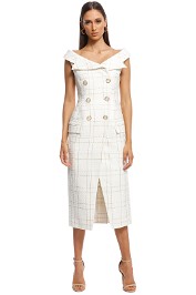 Camilla and Marc - Dumas Dress - Ivory - Front