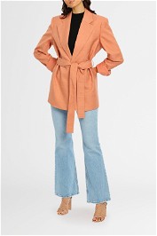Camilla and Marc Marley Blazer pink orange