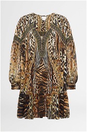 Camilla Gathered Yoke Dress Berkeley St After Dark