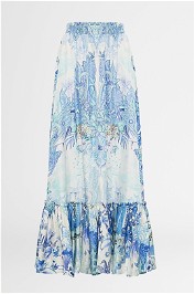 Camilla Ruffle Hem Skirt Cali Dreaming