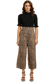 Cooper-St-Hilton-Knit-Top-Black-Front