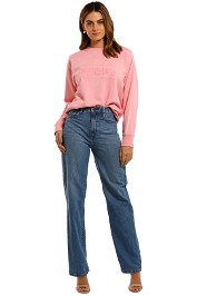 Country Road Heritage Sweat Sugar Pink