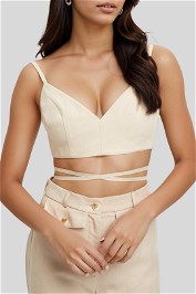Dress Hire Casual Kookai  Fenton Tie Crop Top