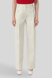 Camilla and Marc - Armand Pant Tailored Trouser With Deep Pockets - Oat Marle Work Function