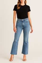 Dress Hire brunch Nobody Denim Marina Super High Rise Flare Jean