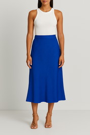 Dress hire brunch vero moda blue midi skirt