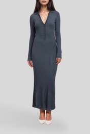 dress hire casual Kookai Serah Shirt Dress Grey