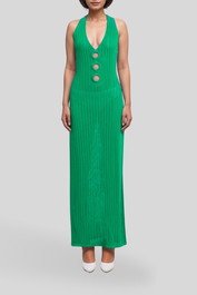 Dress hire cocktail Kookai Samara Maxi Dress - Island Green