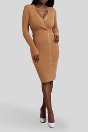 Guess - Alexandra Dress  Sweater - Desert Storm