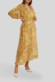 dress hire high tea Hansen & Gretel  - Masego Dress Palms