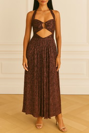 Dress Hire Formal Nookie Nookie	Micah Maxi Dress Bronze