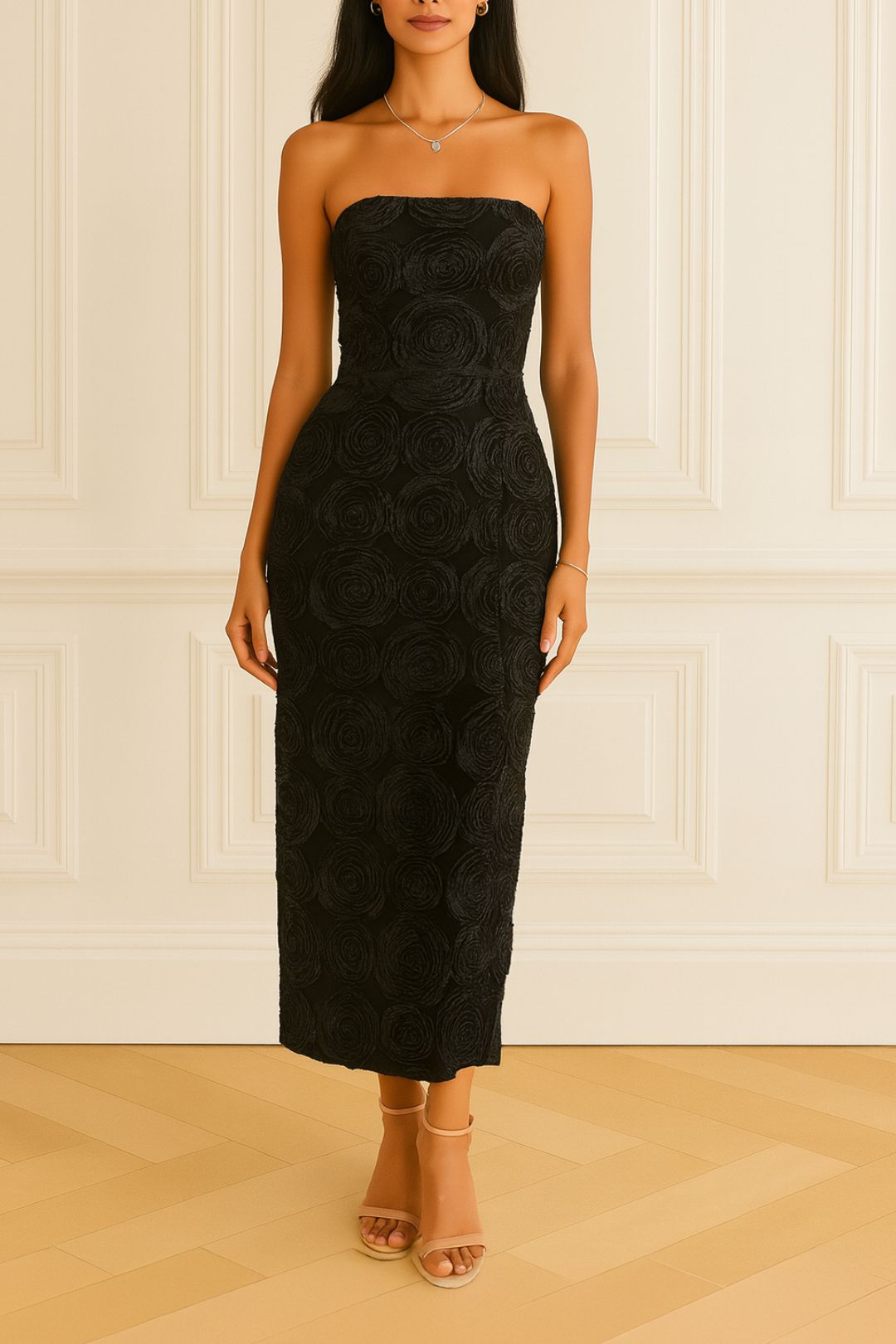 Dress Hire Formal Nookie	Amora Gown in Black