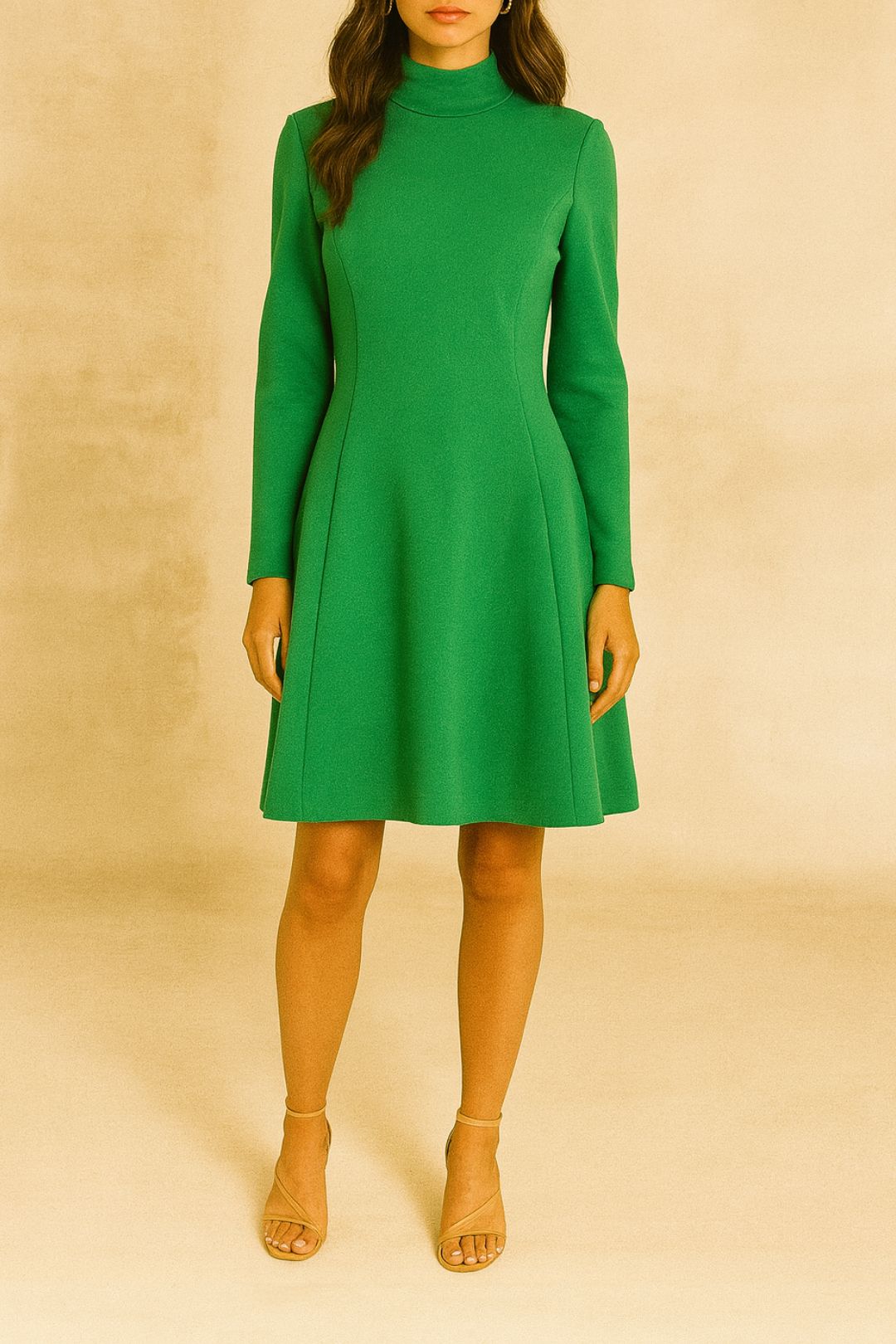 dress hire party CUE Fit And Flare Mini Dress 