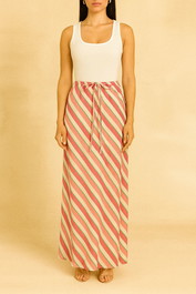Dress Hire resort aston studio BEAH SKIRT IN ARISA STRIPE