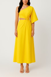 Dress Hire summer wedding CAMILLA AND MARC Wally Dress yellow