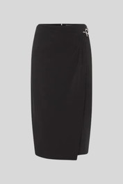 Dress Hire work event David Lawrence 	Chia Crepe Wrap Skirt