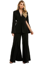 Elliatt-Cara-Blazer-and-Pant-Set-Black-Front