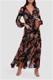 Elliatt Balance Dress Black midi