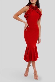 Elliatt Composure Dress Scarlet bodycon