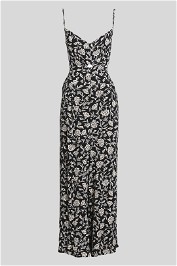 Forever New - Black Floral Jumpsuit