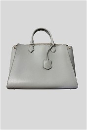 Oroton Inez 13" Zip Around Worker Tote in Grey