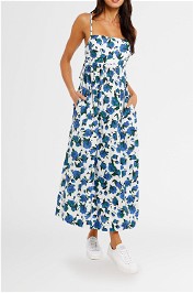 Kate Sylvester Carlotta Sun Dress Blue