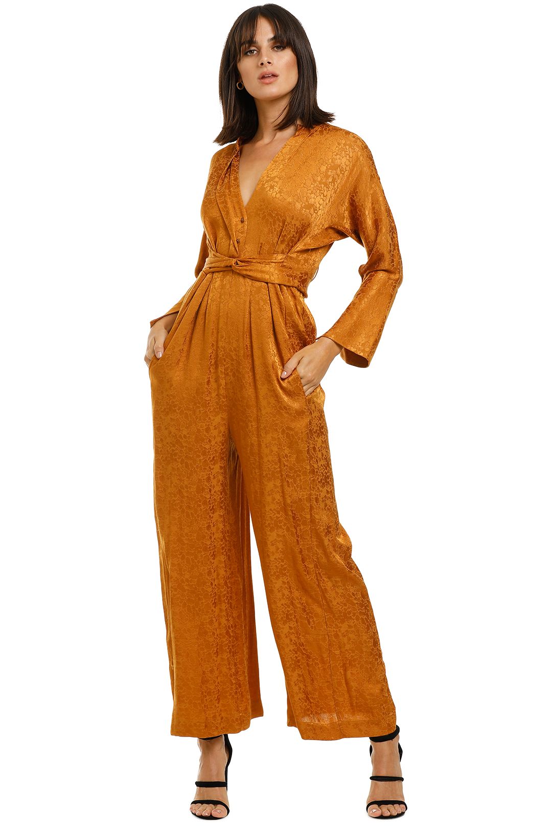 KITX - Slink PJ Jumpsuit - Rust