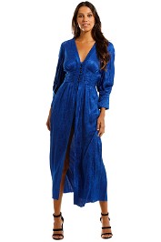 KITX Slinky Dress Blue Maxi Dress