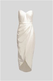 Les Demoiselle - Sweetheart Strapless Wrap Dress