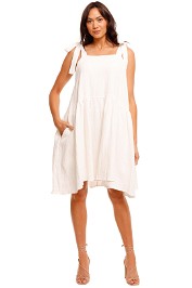 Marle Bing Dress tie shoulder