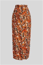 Camilla and Marc Multi Asterid Floral Midi Skirt 
