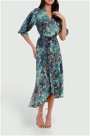 Ginger and Smart Night Grass Wrap Dress