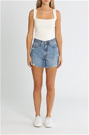 Nobody Denim Stevie Super High Rise Relaxed Short Creativity