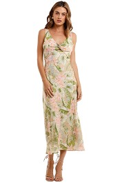 Pasduchas Wayfarer Twist Midi Dress