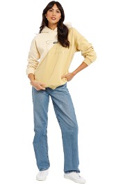 PE Nation Progress Hoodie Shortbread logo