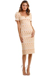 Rebecca Vallance Amber Midi Dress floral print