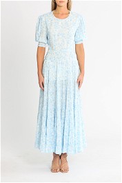 Rixo London Agyness Silk Dress