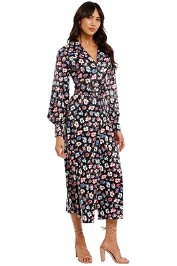 Rotate By Birger Christensen Jojo Shirt Dress V Neckline
