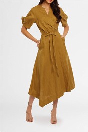 Lara Wrap Dress saba