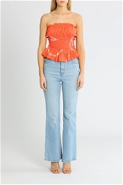 Steele Laird Top Orange