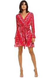 Talulah-Sugar-&-Spice-LS-Mini-Dress-Tango-Stripe-Front