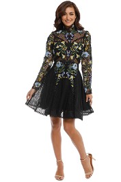 Thurley - Phoenix Dress - Black - Front