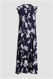 Witchery - Tiered V Neckline Dress in Blue